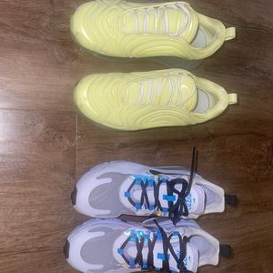 Nike Air 270 and Air Max 720